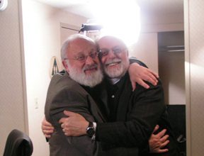 Scientists of Quantum Physics Meets Kabbalah Dr Wolf and Dr Laitman at the End of the Conference